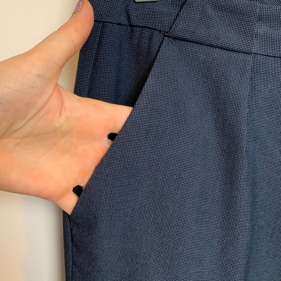 Worthington Blue Modern Fit Ankle Dress Pants - Picture 6 of 9